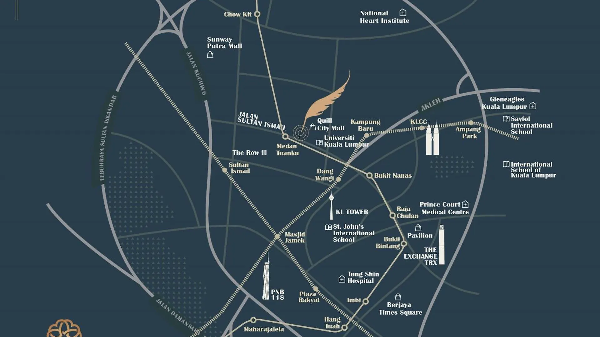 Quill City Residences Klcc, Five Senses Kuala Lumpur Malasia